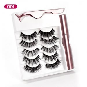 Mink Lashes and Eyeliner Kit